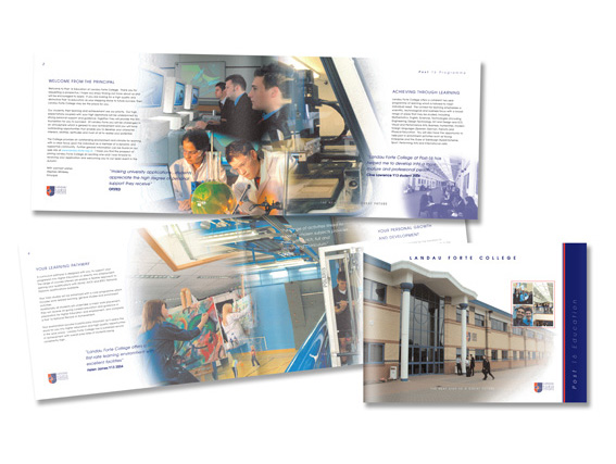 Landau forte school prospectus, Campaign, design, free Trial, Marketing Approach, discounted, Presentation