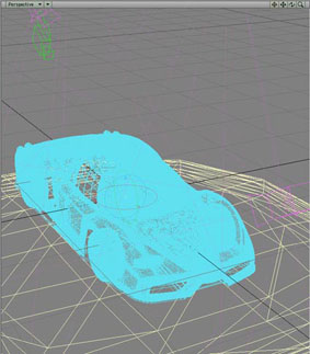 3D vehicle mesh, Corporate Identity, corporate image